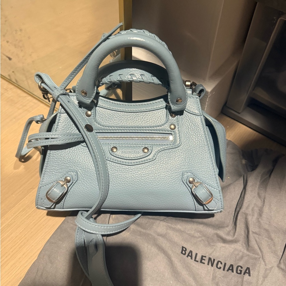 Balenciaga Neo Classic Mini in Blue